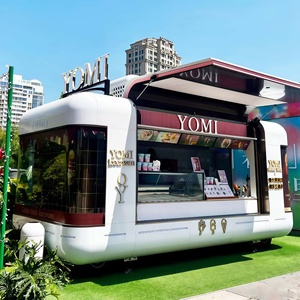 Remolque Móvil de Comida y Café, Camión de Comida Profesional con Barra de Espresso y Ventana de Servicio Grande para Ubicaciones en la Playa - Product Image 5