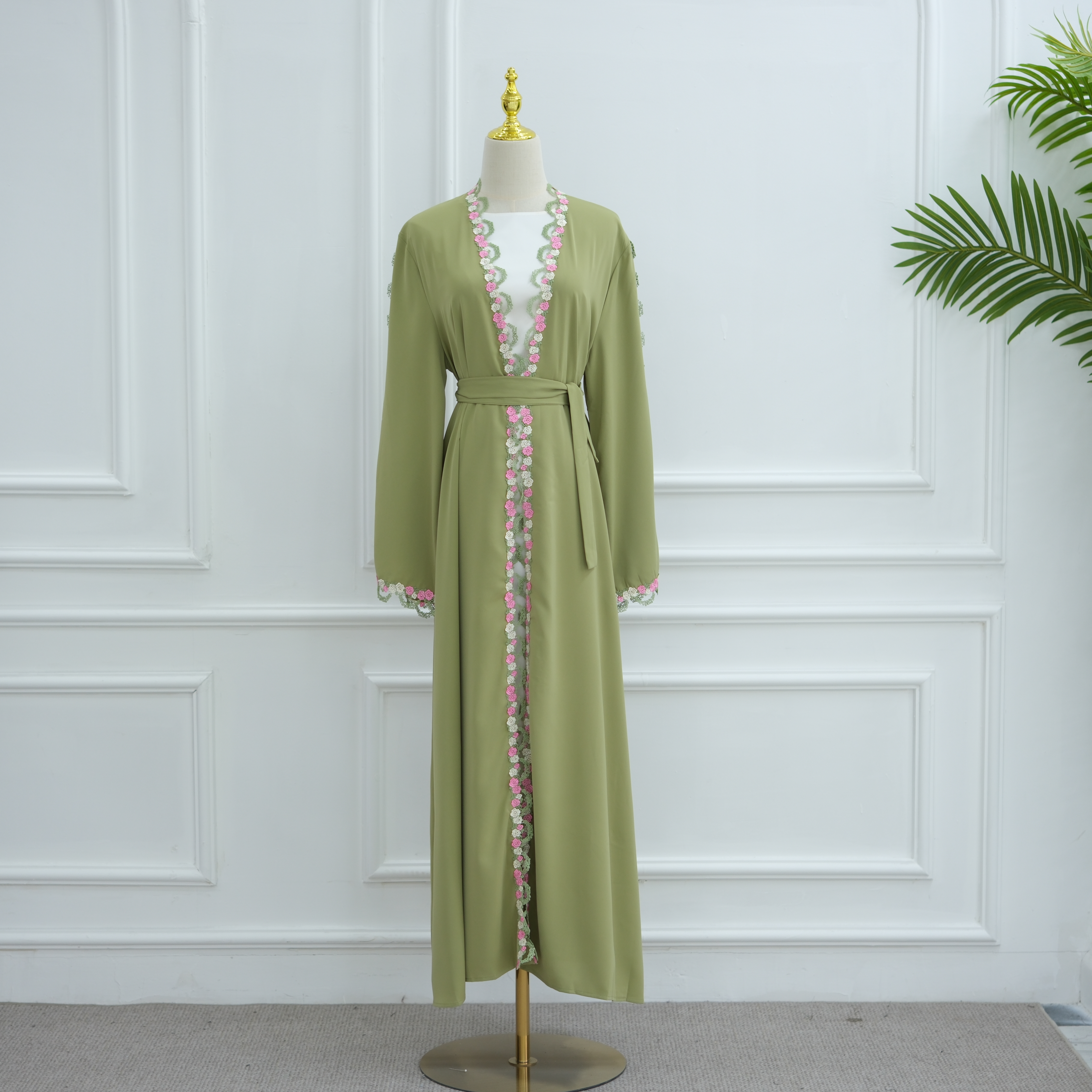 Vert sauge (Broderie sur le côté)