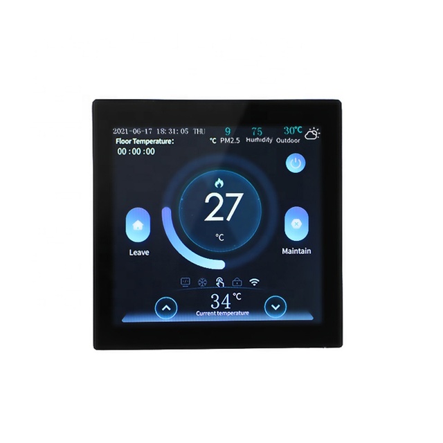 ME160 Smart Wifi Touch Color Screen Underfloor Heating Thermostat Programmable Hot Selling Tuya Smart