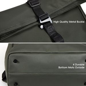 Free sample Folding Fashion <b>Roll</b>-<b>Top</b> <b>Backpack</b> for Rucksack Day Pack <b>Waterproof</b> Travel Convertible Sports Computer Bag - Product Image 4
