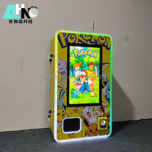 Distributeur automatique mural populaire de cartes de jeu TCG à 15 emplacements avec <span class=keywords><strong>autocollants</strong></span> Pokémon à vendre - Product Image 6