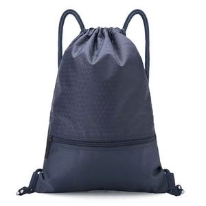 Custom Dust Proof Shoes Bag Polyester <b>Drawstring</b> Bag Cover Bag for Shoes - Product Image 4