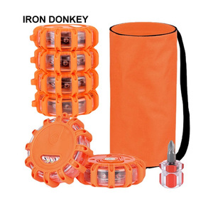 IRONDONKEY multifonctionnel extérieur d'urgence magnétique lumière LED fusées routières voyants d'avertissement pour camion bateau aimant lumière - Product Image 3