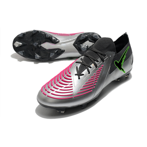 Men's Classic Breathable <strong>Football</strong> Boots Low Ankle Lace up Soccer Predator <strong>Mania</strong> 22 FG Silver Pink Top Grade Winter Summer - Product Image 5