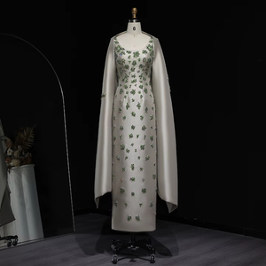 <span class=keywords><strong>Para</strong></span> Jancember LSZ536 Chic vestidos grises <span class=keywords><strong>para</strong></span> mujer elegante <span class=keywords><strong>fiesta</strong></span> noche lentejuelas con cuentas decoraciones <span class=keywords><strong>de</strong></span> cristal <span class=keywords><strong>chal</strong></span> Natural incluye - Product Image 2