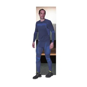 Pantaloni da Lavoro - 741DN S Technical - Colore: Blu Navy - Tessuto Antibatterico con Ioni d'Argento per Eliminare i Germi - Product Image 4