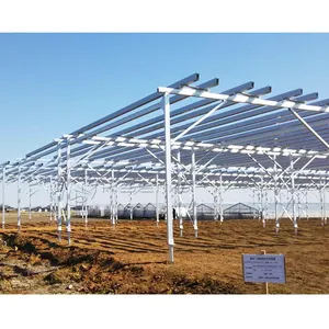 Neues Design Boden anwendung Off-Grid-Solarpark-Installation system Gerahmte PV-Module Solarpanel-Montages truktur halterungen