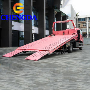 Çin 4*2 kullanılan 5ton 10ton ISUZU ISUZU yol araba Flatbed çekici kamyon tamirci çekme kamyon satılık - Product Image 2