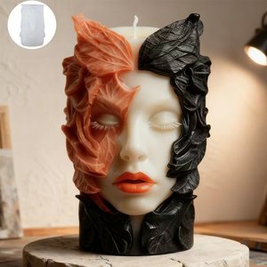 Nouvelles idées : Moule en silicone pour bougie d'aromathérapie « Déesse <span class=keywords><strong>Nordique</strong></span> », forme irrégulière, pour figurines réalistes DIY - Product Image 3