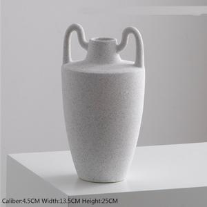 Jarrón de cerámica personalizado y creativo, venta <span class=keywords><strong>al</strong></span> <span class=keywords><strong>por</strong></span> <span class=keywords><strong>mayor</strong></span>, estilo europeo moderno, muebles para el hogar, decoración de encimera de hotel, adornos de jarrón - Product Image 6