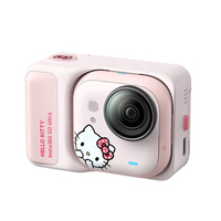 Caméra d'action miniature Insta360 GO Ultra 4K 60fps, 53g, portable, POV, avec contrôle gestuel IA et Apple Find My, pour le vlogging et les sports