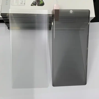 Protection d'écran en verre trempé anti-espion UV liquide incurvé 9H pour Samsung Galaxy S24 S23 S22 ultra S10 S9 Plus Note 20
