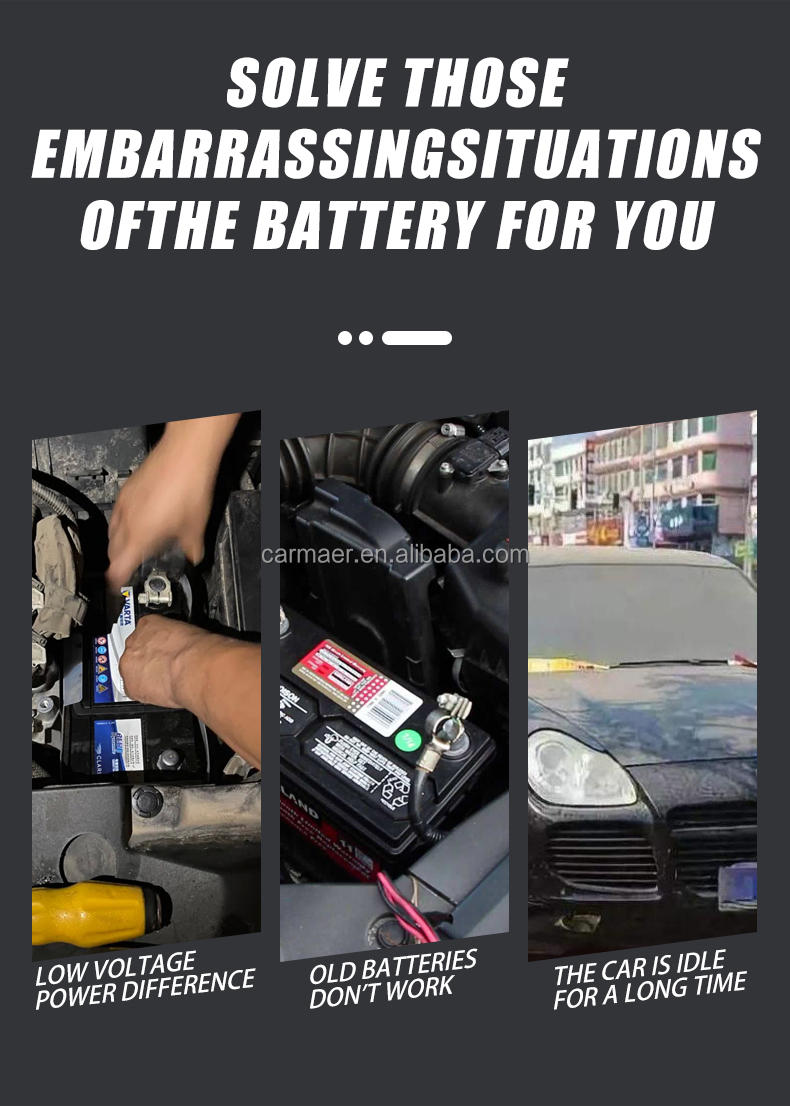 Car Battery Charger 12v 20A 24V 15A Portable Car Charger 450W Car