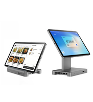 Terminal Punto de Venta con Pantalla de 12 Pulgadas, Sistema de Auto-Pedido para Restaurantes con Base de Carga, Tablet Android con NFC Frontal