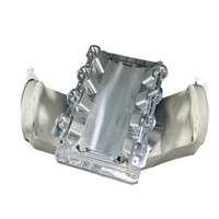 Pièces métalliques en aluminium usinées CNC 5 axes de haute précision sur mesure pour jantes/adaptateurs/plaques de course automobile