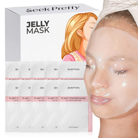 2025 refroidissement professionnel au collagène réduire les rougeurs visage poudre de masque de gelée dorée pour le programme de soins de la peau après