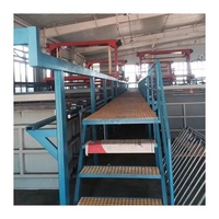 Machine de ligne d'anodisation électrochimique automatique pour verre Mifulai, robuste, contrôlée par PLC, résistante à la corrosion, à économie d'énergie