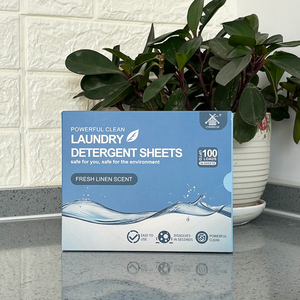 Phân Hủy Sinh Học Tươi Lanh Hoa Oải Hương Hương Đại Dương Hương Thơm Tấm Giặt Chất Tẩy Rửa Tấm Nhựa Miễn Phí Thân Thiện Với Môi Tấm Giặt - Product Image 3