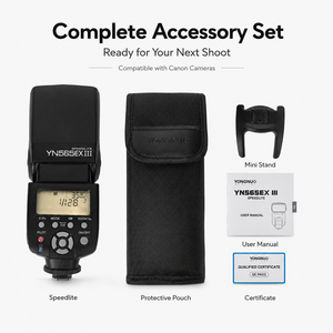 Flash Inalámbrico Yongnuo YN565EX III TTL Slave para Cámaras DSLR <span class=keywords><strong>Canon</strong></span> GN58, Flash Profesional de Alta Velocidad con Reciclaje Rápido - Product Image 6