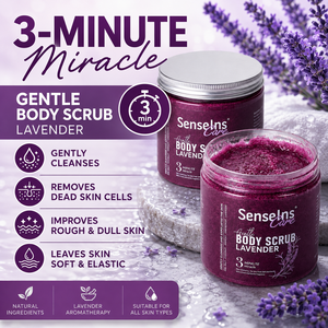 Gommage corporel au sel de mer et à la lavande, formule exfoliante douce pour une peau lisse et douce, fabrication en marque privée OEM ODM - Product Image 4