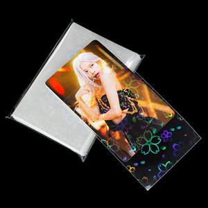 Nuovo!!! Golden Flower 5000 pezzi ologramma KPOP maniche per carte fotografiche, maniche olografiche per schede PC LOMO - Product Image 3