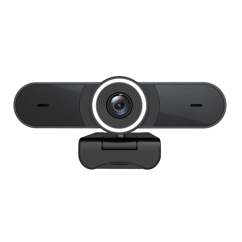 2K hareket kontrolü 1080p 60fps kamerası mikrofon ve gizlilik kapak QHD Web kamera bilgisayar masaüstü Laptop için USB Streaming kamerası