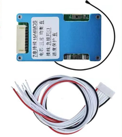 Carte de protection de charge BMS 7S 24V 15A 20A 25A pour batteries lithium-ion de motos électriques rapides et vélos électriques