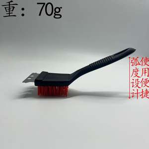 แปรงทำความสะอาดเตาบาร์บีคิว Ztc570 ลวดแดง สแตนเลส อเนกประสงค์ พร้อมที่ขูด ด้ามจับทนทาน - Product Image 5