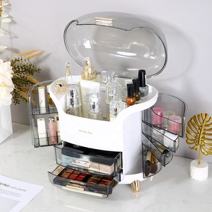 Kosmetik schmuck Parfüm Aufbewahrung sbox PS Multi-Dawers großen tragbaren Desktop-Make-up-Organizer - Product Image 4