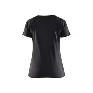 BLAKLADER - 333410429900M Camiseta Mujer Negro-EAN 7330509542699 CAMISETAS DE TRABAJO Y POLOS - Product Image 2