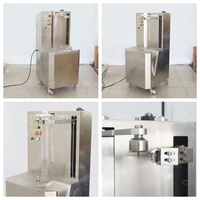 Automatische Ananas Dunschiller Elektrische Ananas Peeling Cutter Ananas Huid Schilmachine
