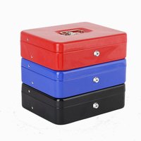 Caisse à monnaie avec compartiment pour espèces et serrure à clé sécurisée, modèle TC-01 par OEM
