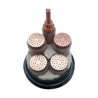 كابل طاقة منخفض الجهد YJV 0.6/1 كيلو فولت، عازل XLPE، غلاف PVC، نحاس/XLPE/PVC، مسلح أو غير مسلح