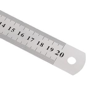 <span class=keywords><strong>Regla</strong></span> recta <span class=keywords><strong>de</strong></span> acero inoxidable <span class=keywords><strong>de</strong></span> 15 <span class=keywords><strong>cm</strong></span>, 20 <span class=keywords><strong>cm</strong></span> y <span class=keywords><strong>30</strong></span> <span class=keywords><strong>cm</strong></span> para estudiantes - Product Image 6
