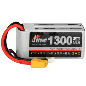 環境に優しいリチウムイオン電池1300mAh 6S 100C環境に優しいFPVドローンリポバッテリーパック - Product Image 1