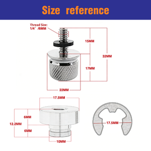 Kit de tornillos y tuercas para guardabarros trasero de motocicleta Harley Sportster, Road King, Softail, Dyna - Herrajes de repuesto - Product Image 2