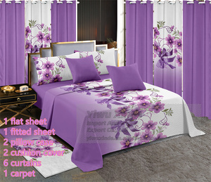 13 mảnh mô hình mới 2024 chất lượng tốt bộ đồ giường với phù hợp với Rèm Cửa Nhà bedsheet bedskirt Vua Kích thước - Product Image 6