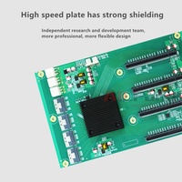 Carte d'extension AiLFond PEX88096 4-GPU PCle 4.0, 4 emplacements pour cartes graphiques, carte mère pour serveur de station de travail