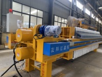 Prensa de Membrana de Alta Eficiencia Tipo 1250 de 150 m², Tecnología de Extracción, para Lodos Químicos/Mineros, 380V