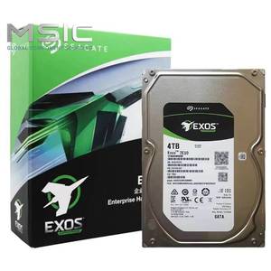 Disco Duro Mecánico Perpendicular de Grabación PMR Eagate ST4000NM000B Exos de Grado Empresarial, 4 TB, 7200 RPM para NAS - Product Image 1