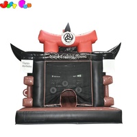 Château gonflable gonflable de videur de maison de rebond de Taekwondo dans le prix bon marché pour des enfants et des enfants