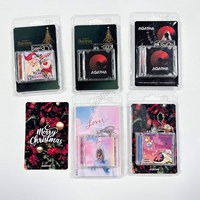 Porte-clés promotionnel personnalisé Kpop avec logo, boîte blister, étui, mini CD NFC en acrylique pour album
