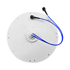 <span class=keywords><strong>Antenne</strong></span> de plafond omnidirectionnelle plate horizontale à 2 ports, directe usine, 380-4300 MHz, 3-4,5 dBi, faible PIM, pour 5G IBS - Product Image 1