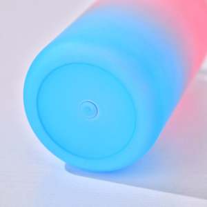 Vasos de Plástico Reciclables con Forma de Lata de 16 oz, Coloridos, con Tapa de PP y Pajita, para Envoltura UV DTF, Disponibles en Almacén de EE. UU. - Product Image 3