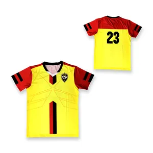 Conjunto de uniforme de fútbol personalizado, Jersey de doble cara, sublimación, venta al por mayor