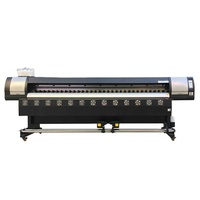 Imprimante à rouleaux UV Yinghe 3200W Eco Solven 10 pieds 3,2 m Utilise 2 têtes d'impression I3200U1 pour les matériaux de bannières/autocollants/bâches