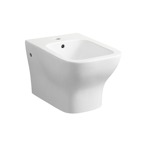 Bidet Sospeso Tulipano, Lunghezza 52 cm, Larghezza 37 cm, Altezza 37 cm, con Rubinetto Erogatore - Product Image 1
