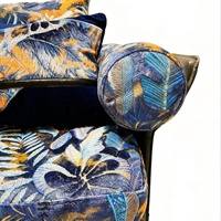 Tissu en velours jacquard tissé de haute qualité, écologique, motif forêt tropicale, style moderne, pour canapé JBL