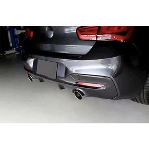 Diffuseur arrière en fibre de carbone pour <span class=keywords><strong>BMW</strong></span> Série 1 F20 F30, séparateur de pare-chocs arrière, pièces automobiles - Product Image 5