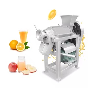 Máquina Exprimidora de Naranjas Automática Industrial, Motor de Acero Inoxidable 304, Extractor de Jugo por Tornillo para Plantas de Procesamiento de Frutas - Product Image 2
